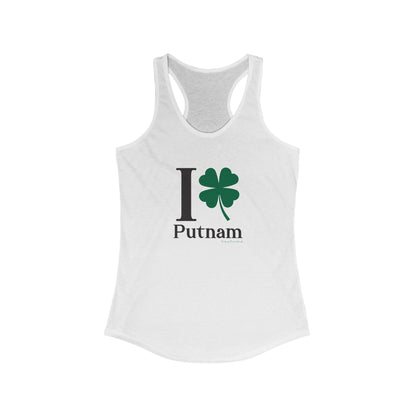 I Clover Putnam Women's Ideal Racerback Tank Top