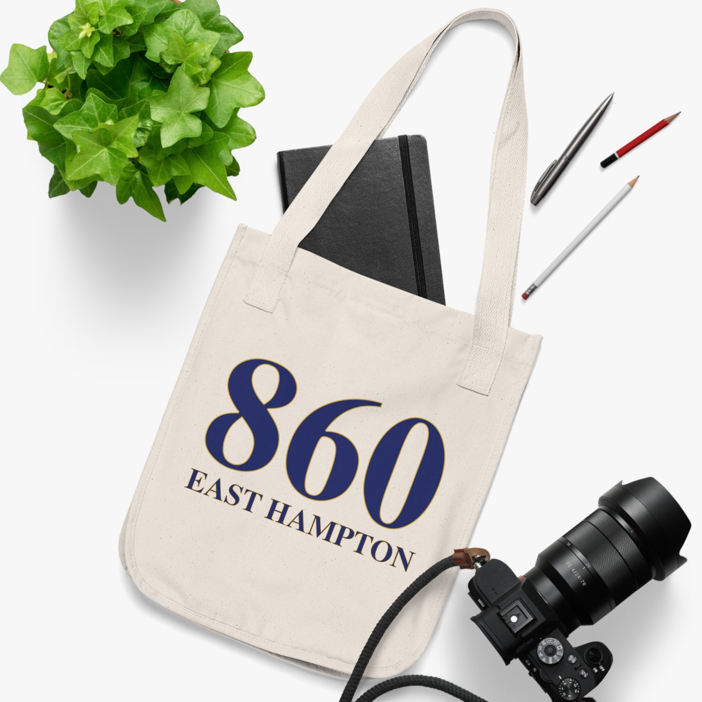 860 East Hampton Organic Canvas Tote Bag