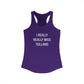 I Really Really Miss Tolland Women's Ideal Racerback Tank Top