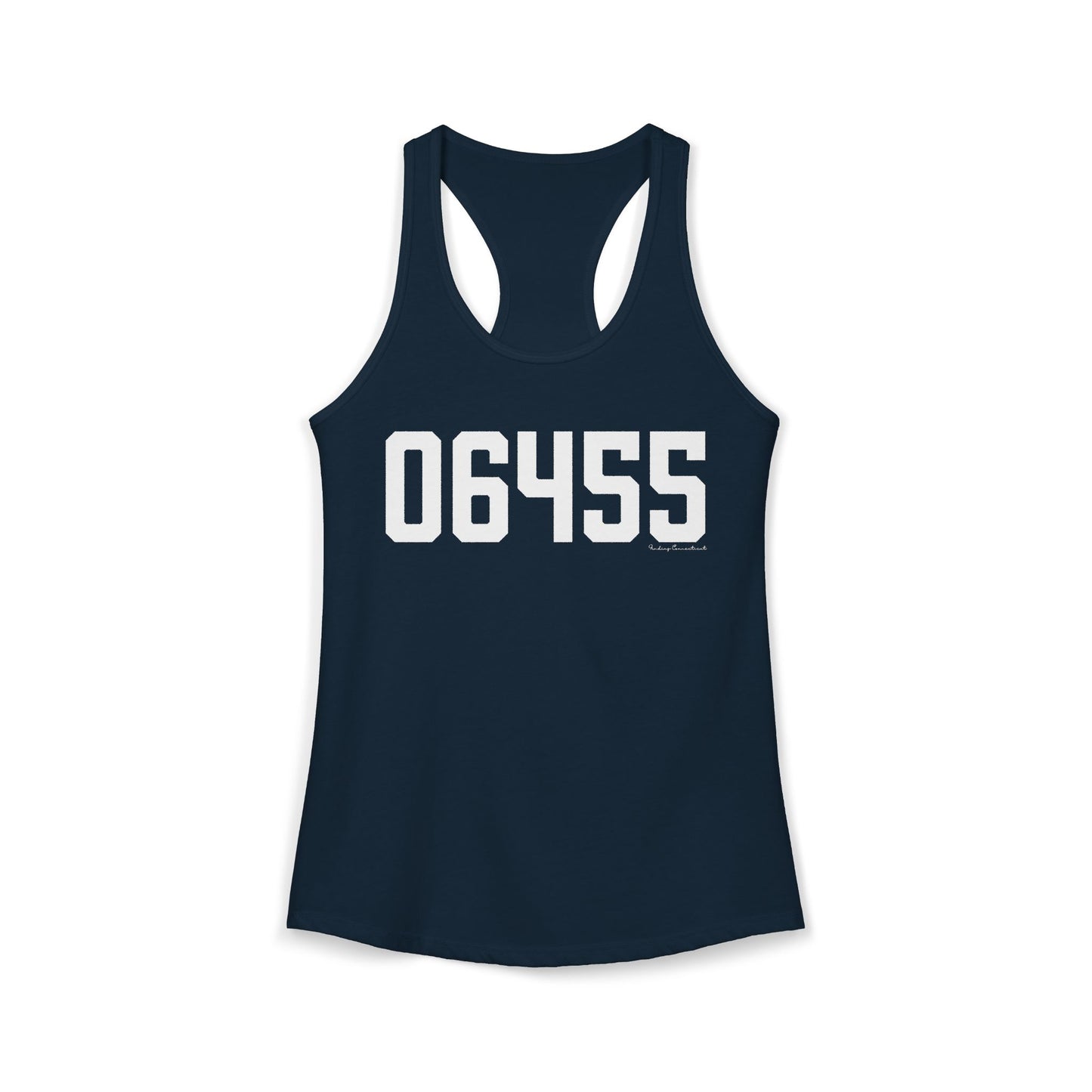 06455 Middlefield CT Zip Code Women's Ideal Racerback Tank Top
