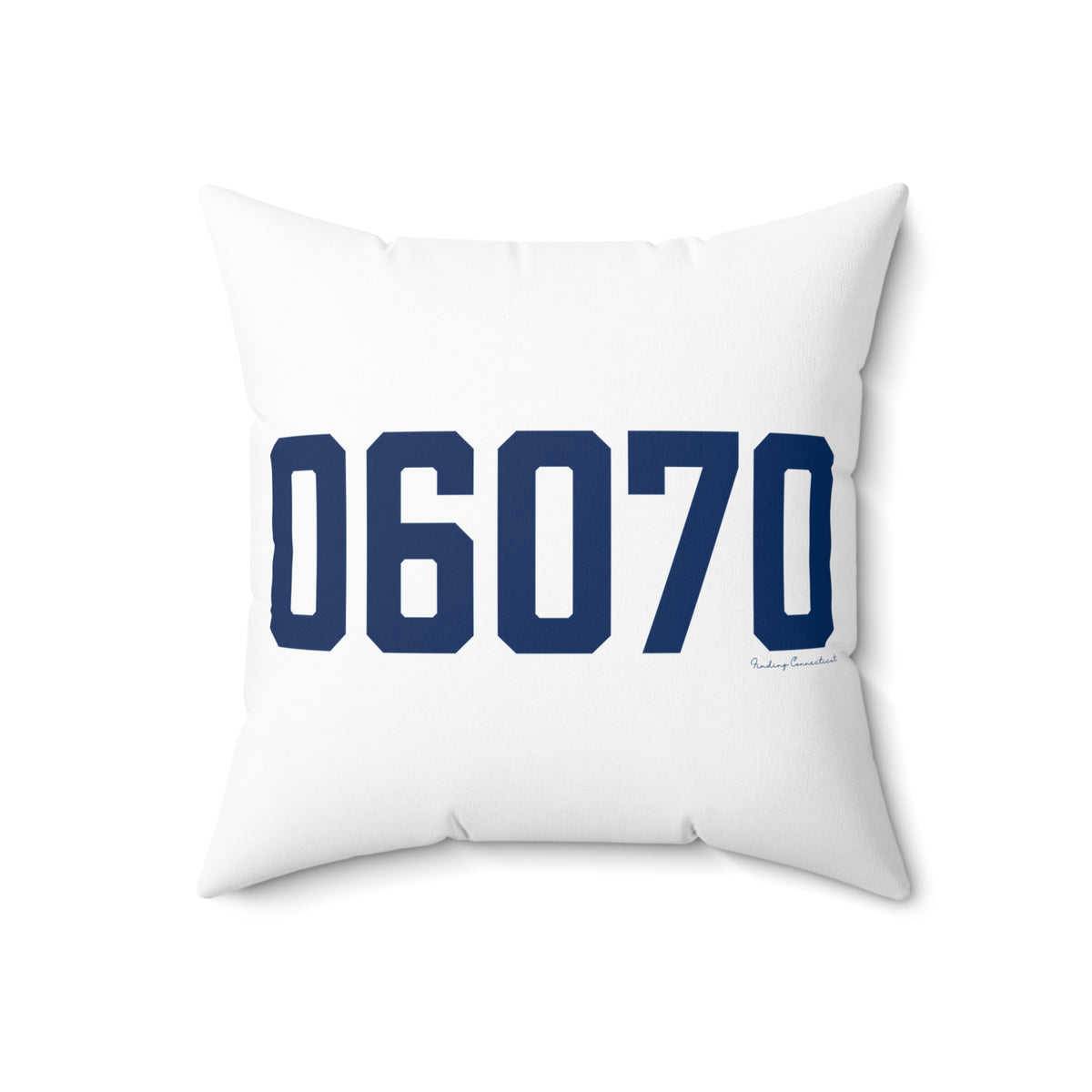 06070 Simsbury Connecticut Zip Code Polyester Square Pillow