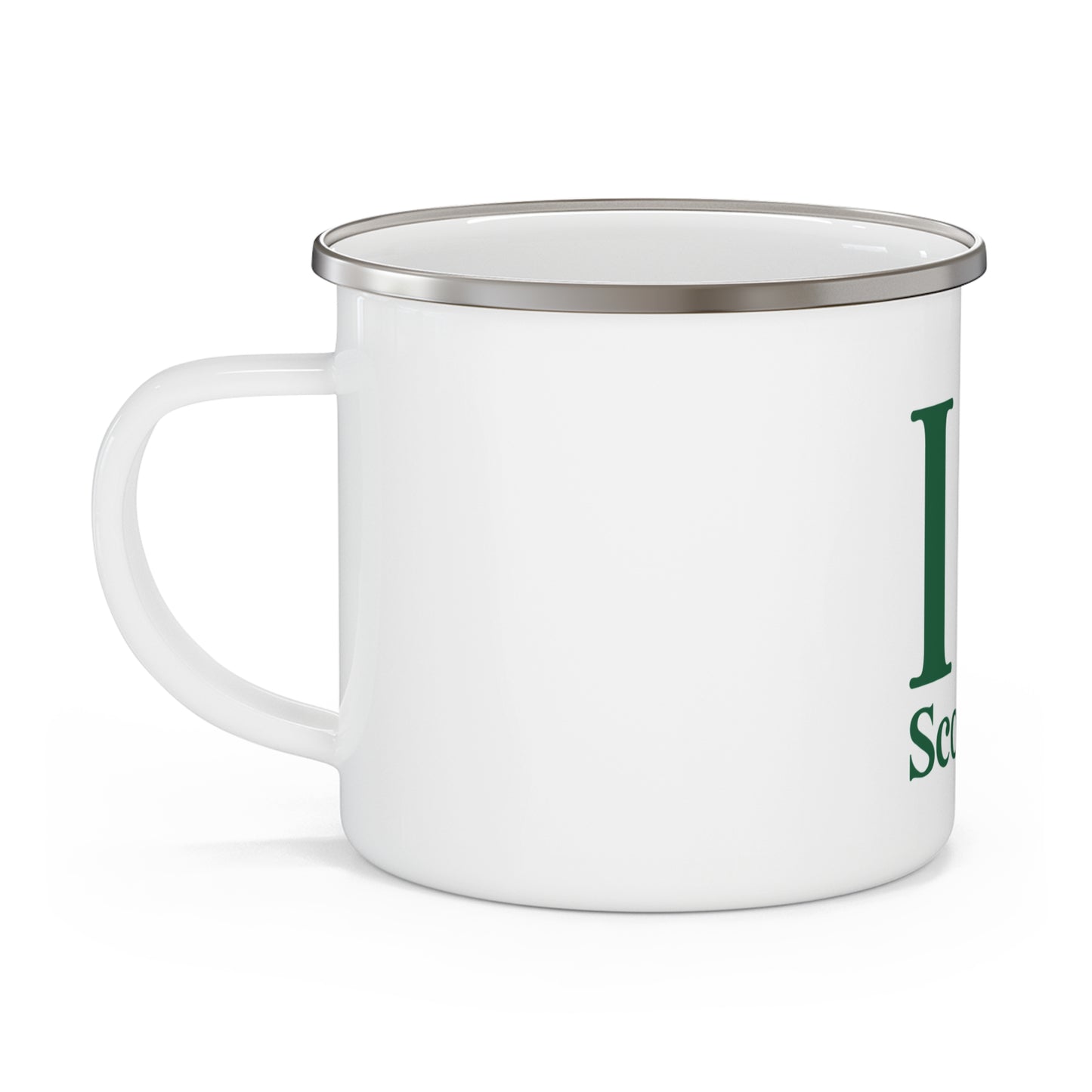 I Clover Scotland Enamel Camping Mug