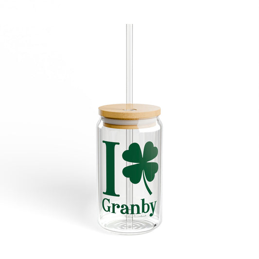 I Clover Granby Sipper Glass, 16oz