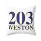 203 Weston Spun Polyester Square Pillow