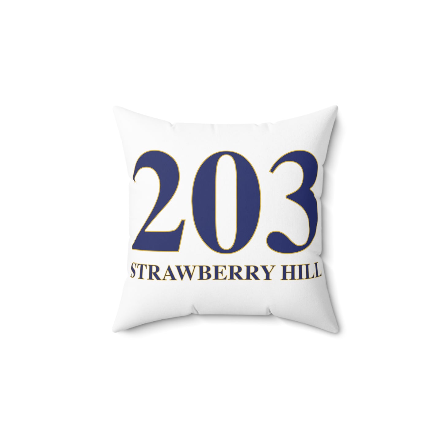 203 Strawberry Hill Spun Polyester Square Pillow