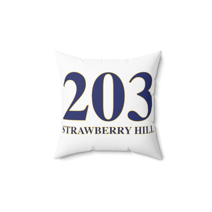 203 Strawberry Hill Spun Polyester Square Pillow