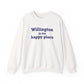 Willington is My Happy Place Unisex Heavy Blend™ Crewneck Sweatshirt