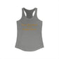 East Hartford is My Happy Place Women's Ideal Racerback Tank Top