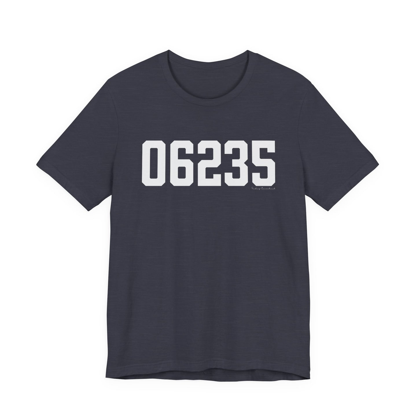 06235 Chaplin CT Zip Code Unisex Jersey Short Sleeve T-Shirt