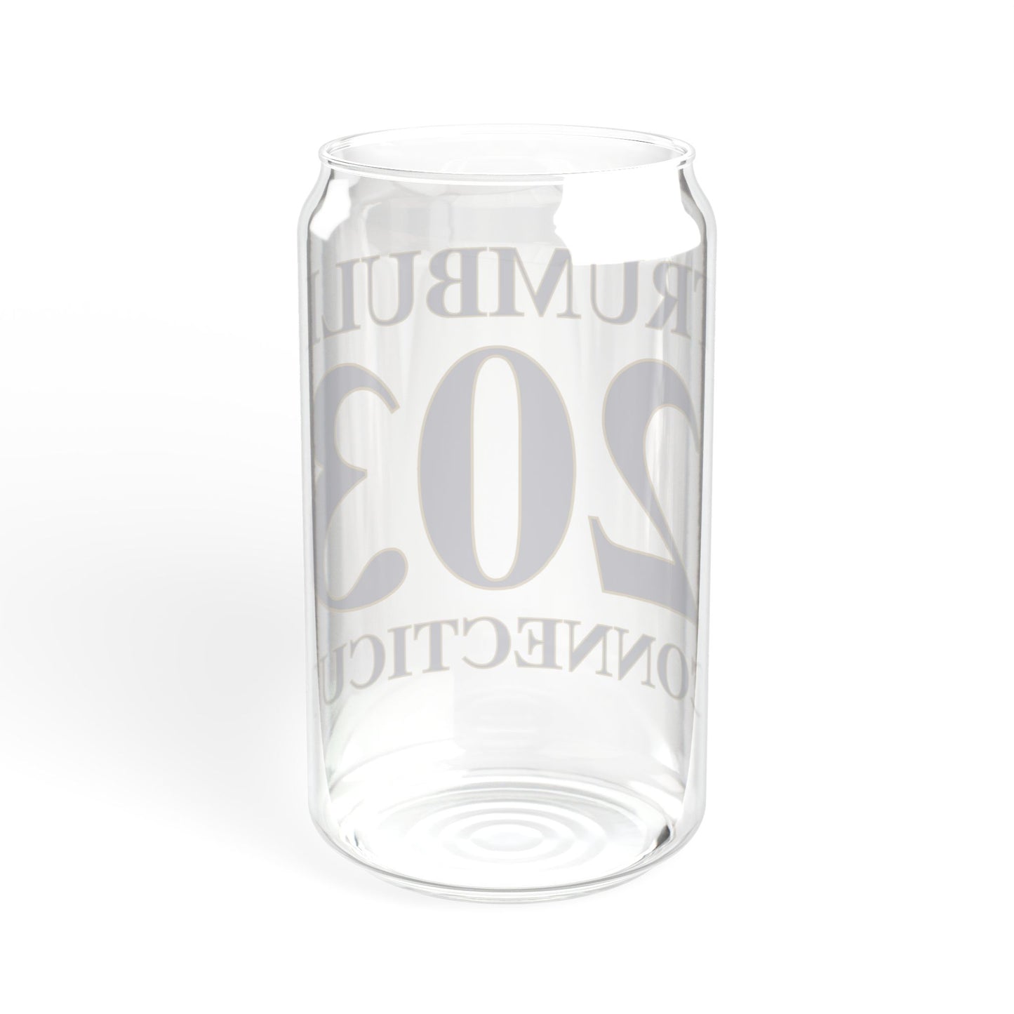 Trumbull 203 Connecticut  Sipper Glass, 16oz