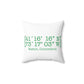 Easton Coordinates Spun Polyester Square Pillow