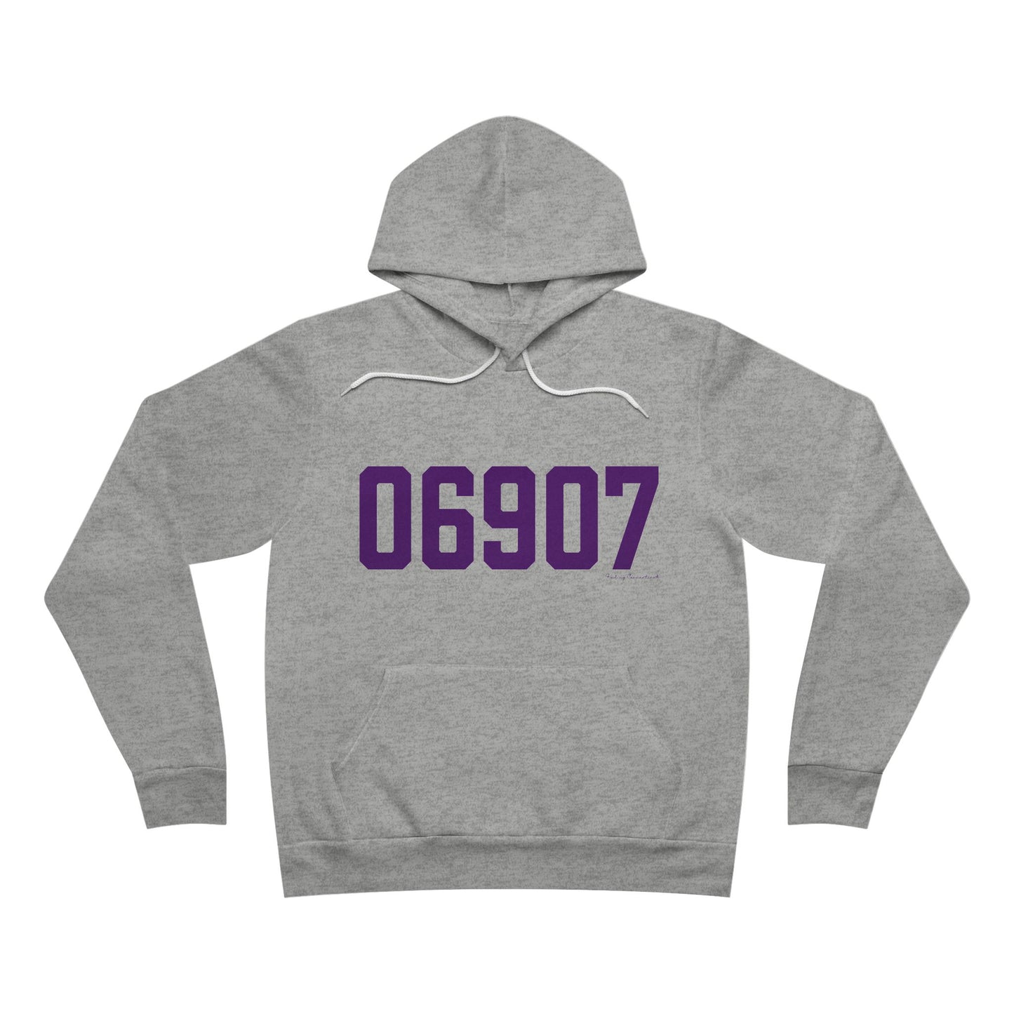 06907 Stamford Connecticut Zip Code Unisex Sponge Fleece Pullover Hoodie Sweatshirt