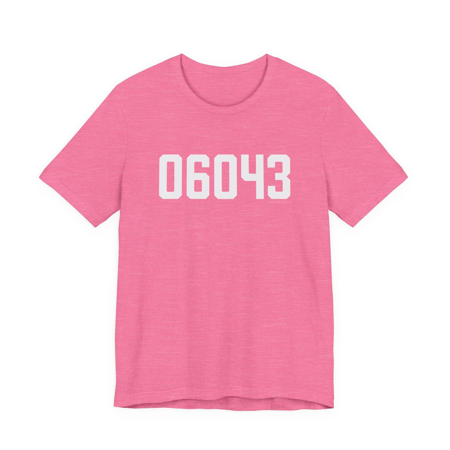 06043 Bolton CT Zip Code Unisex Jersey Short Sleeve T-Shirt