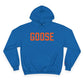 Goose Zip Code Orange & Green Champion Hoodie