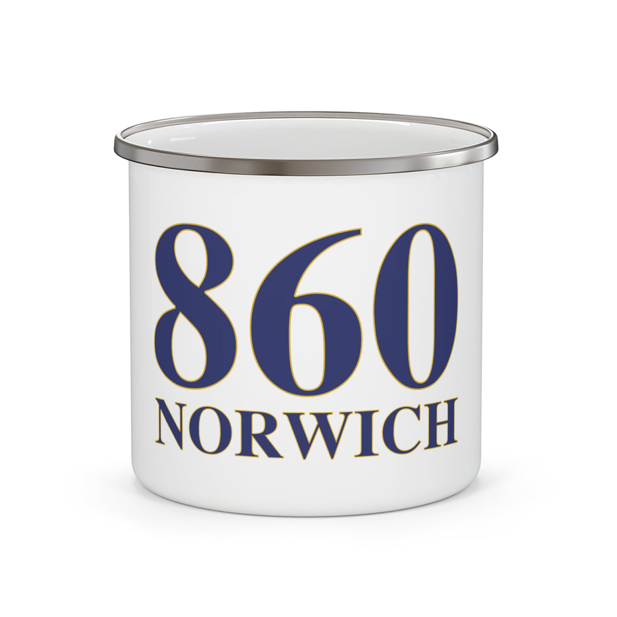 860 Norwich Enamel Camping Mug