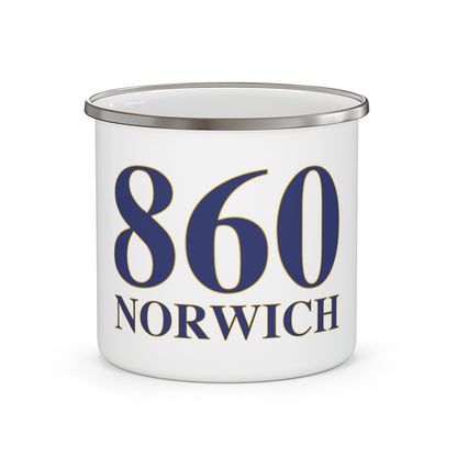 860 Norwich Enamel Camping Mug