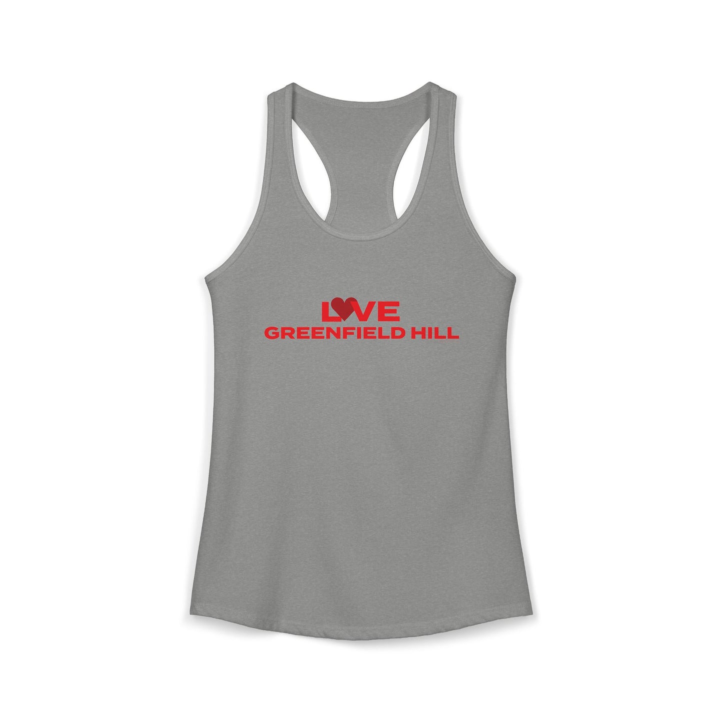 Love Greenfield Hill Women's Ideal Racerback Tank Top