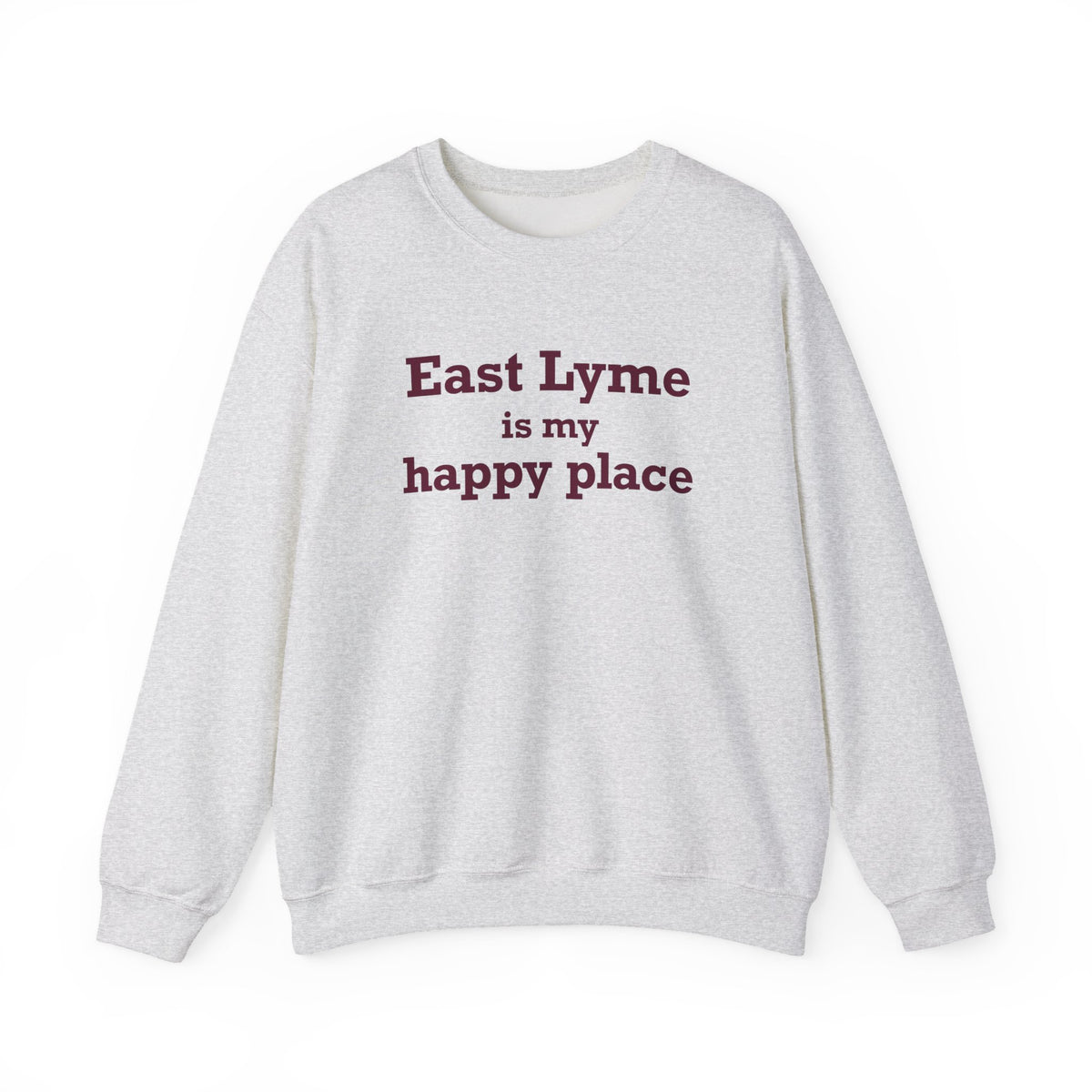 East Lyme is My Happy Place Unisex Heavy Blend™ Crewneck Sweatshirt