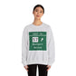 Vintage Merritt Parkway Exit 42 Sign Unisex Heavy Blend™ Crewneck Sweatshirt