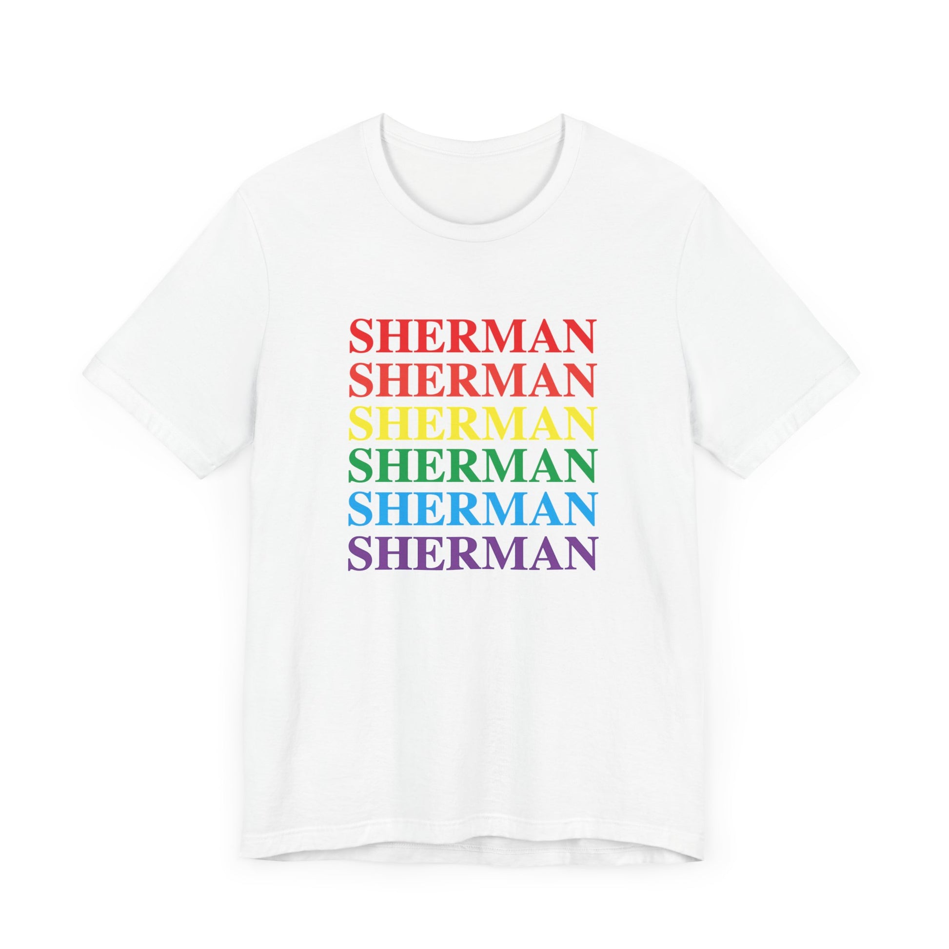 Sherman pride t shirt, sherman connecticut