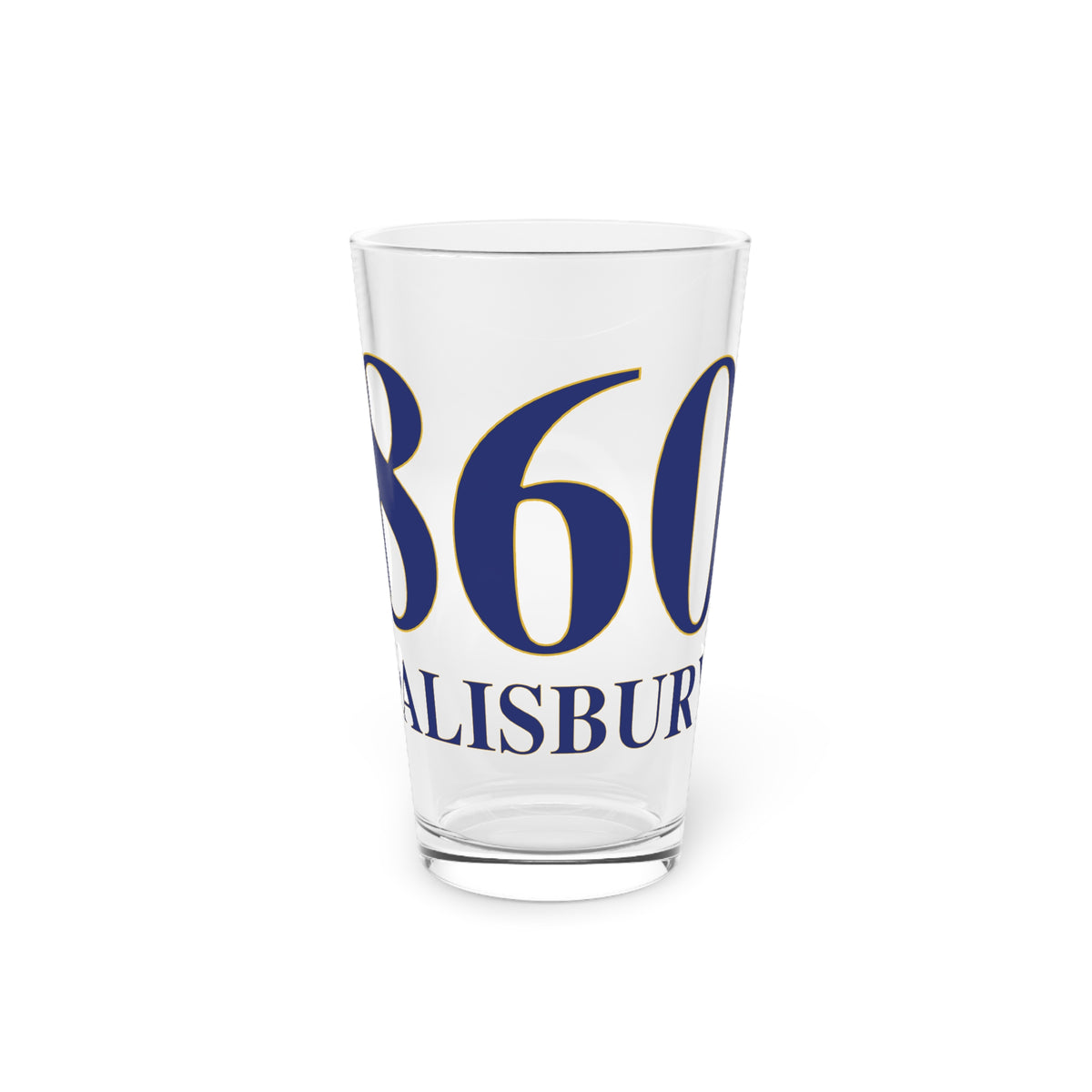860 Salisbury Pint Glass, 16oz