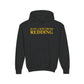 Just a kid from Redding Youth Heavy Blend Hooded Sweatshirt