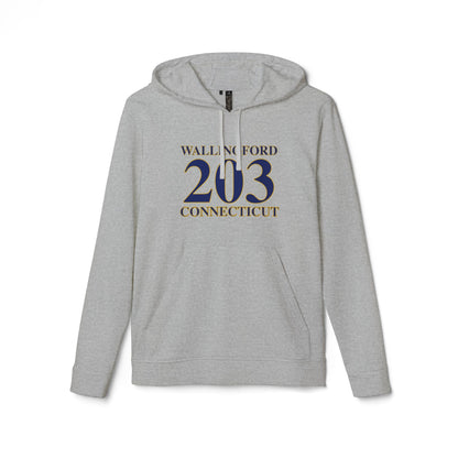 Wallingford 203 Connecticut adidas Unisex Fleece Hoodie