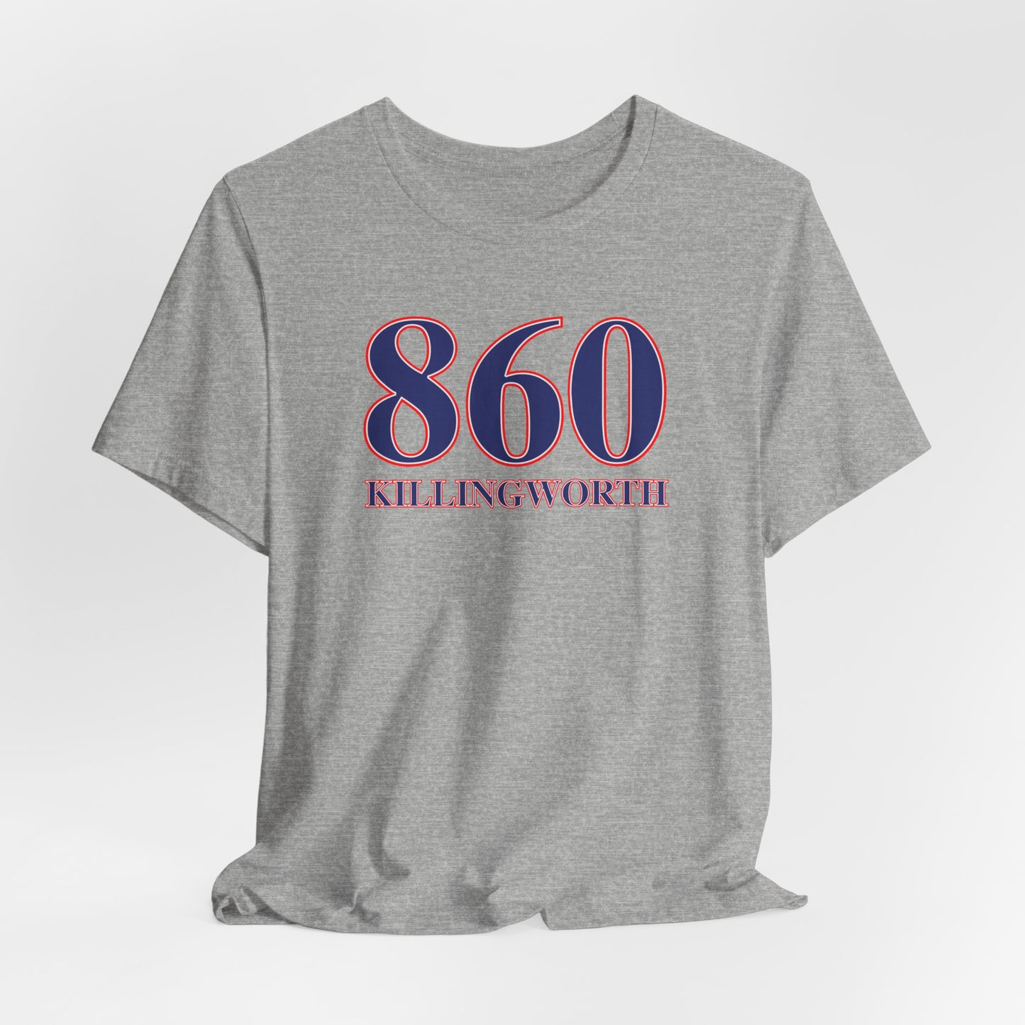 860 Killingworth Red White & Blue Unisex Jersey Short Sleeve T-Shirt