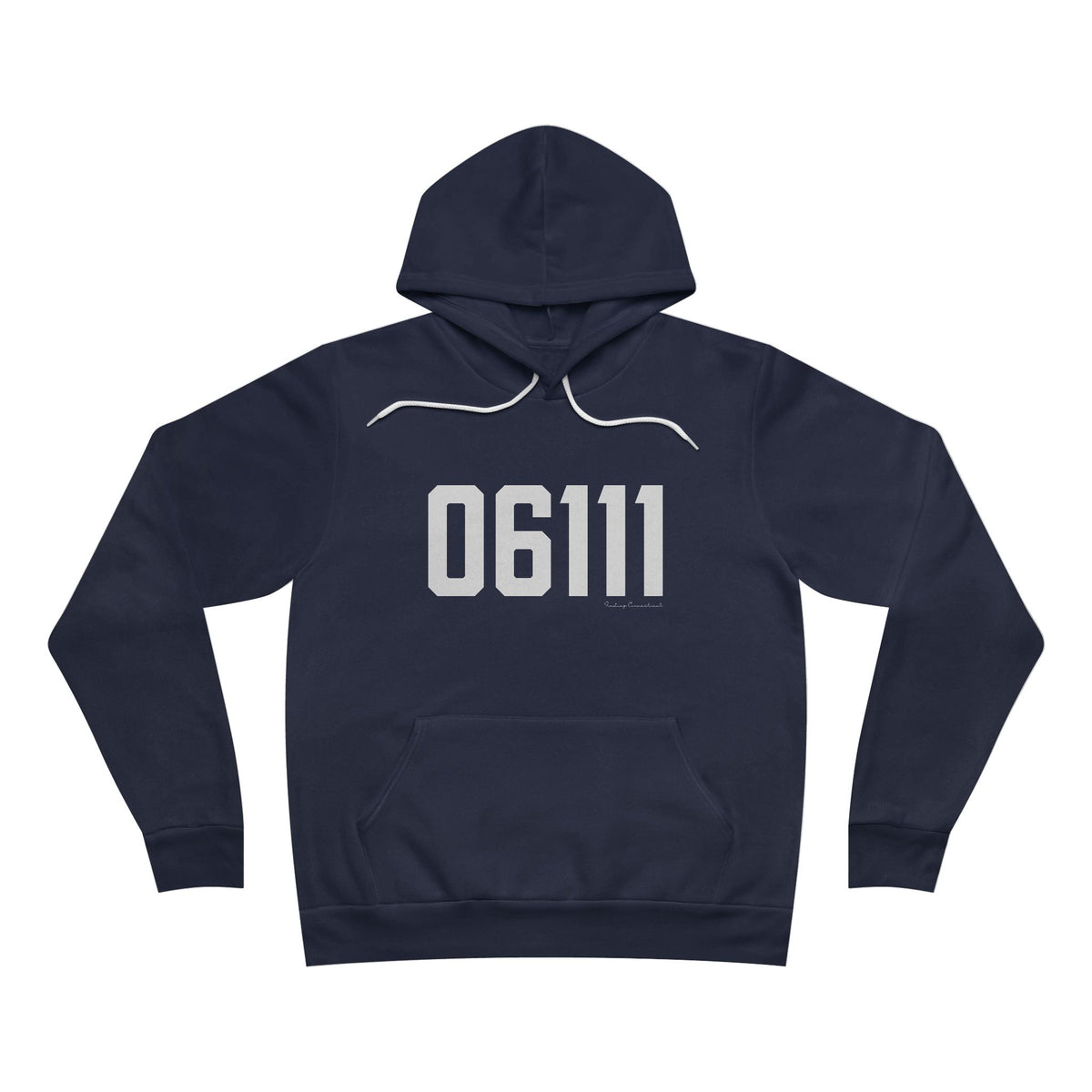 06111 Newington CT Zip Code Sponge Fleece Pullover Hoodie