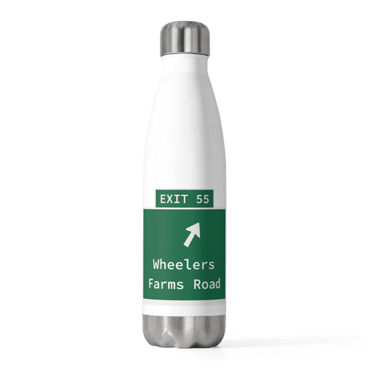 Vintage WCP Exit 55 Sign 20oz Insulated Bottle