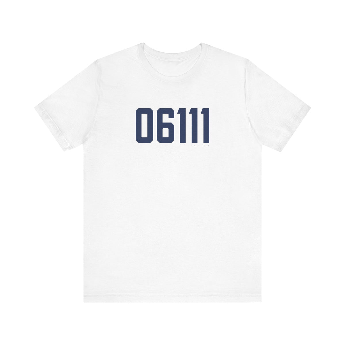 06111 Newington Connecticut Zip Code Unisex Jersey Short Sleeve T-Shirt