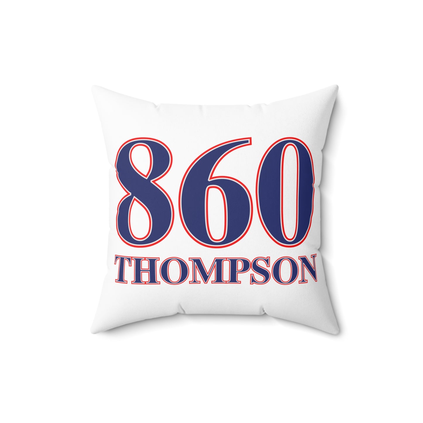 860 Thompson Red, White & Blue  Spun Polyester Square Pillow