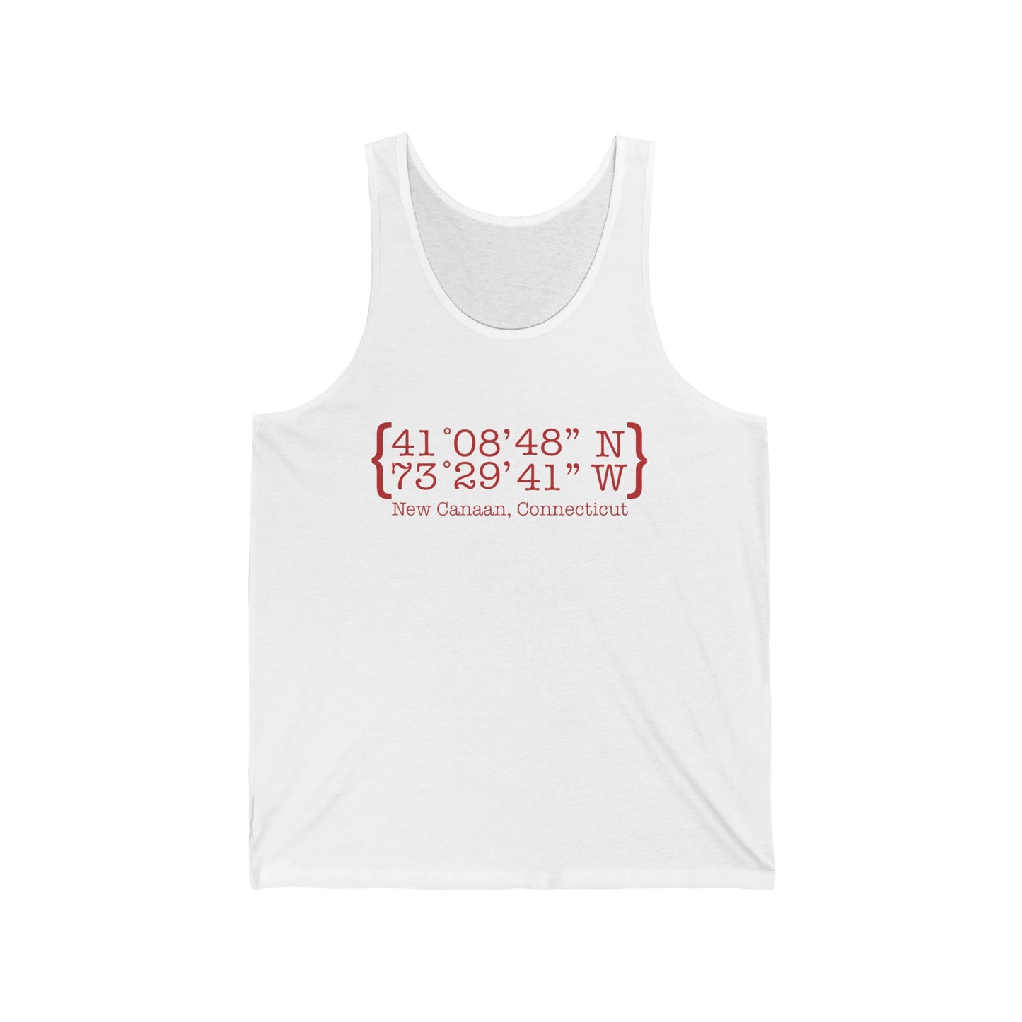New Canaan Coordinates Unisex Jersey Tank