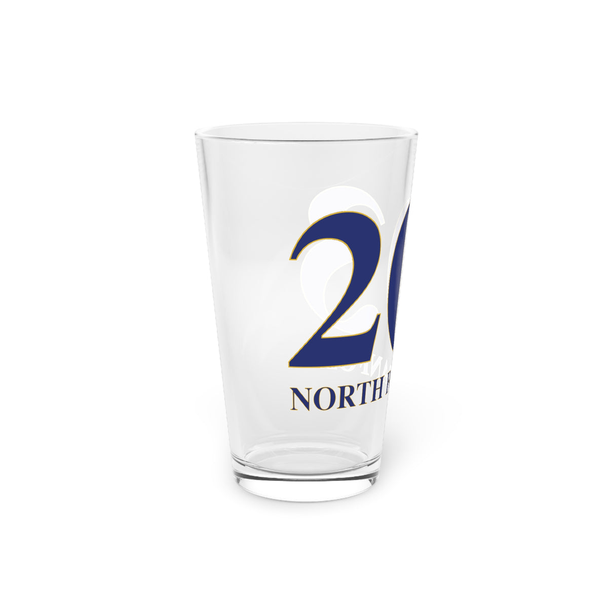 203 North Branford Pint Glass, 16oz