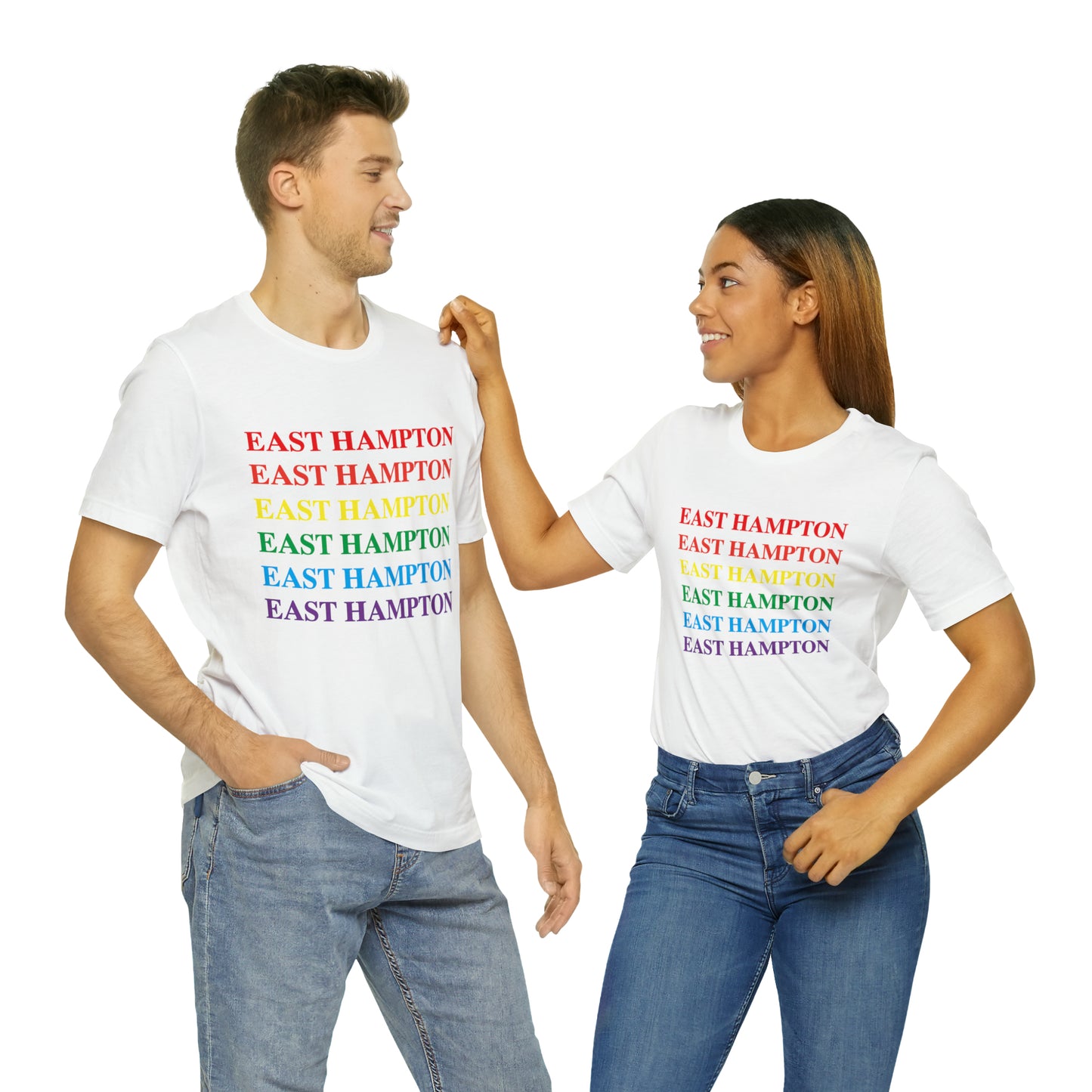 East Hampton Pride Unisex Jersey Short Sleeve Tee