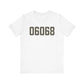 06068 Salisbury Connecticut Zip Code Jersey Short Sleeve T-Shirt
