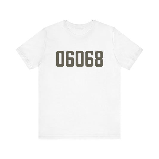 06068 Salisbury Connecticut Zip Code Jersey Short Sleeve T-Shirt