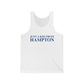 Just a kid from Hampton Unisex Jersey Tank Top