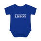 Just a kid from Lisbon Infant Baby Rib Bodysuit