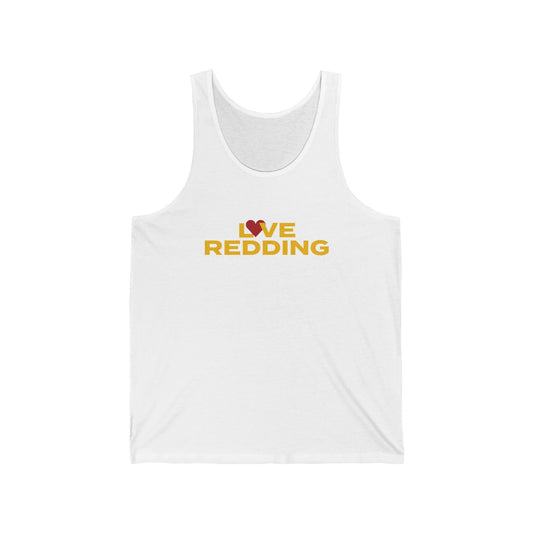 Love Redding Unisex Jersey Tank Top