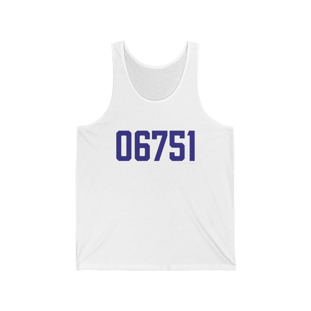 06751 Bethlehem Connecticut Zip Code Unisex Jersey Tank Top