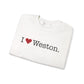 I Heart Weston. Unisex Heavy Blend™ Crewneck Sweatshirt