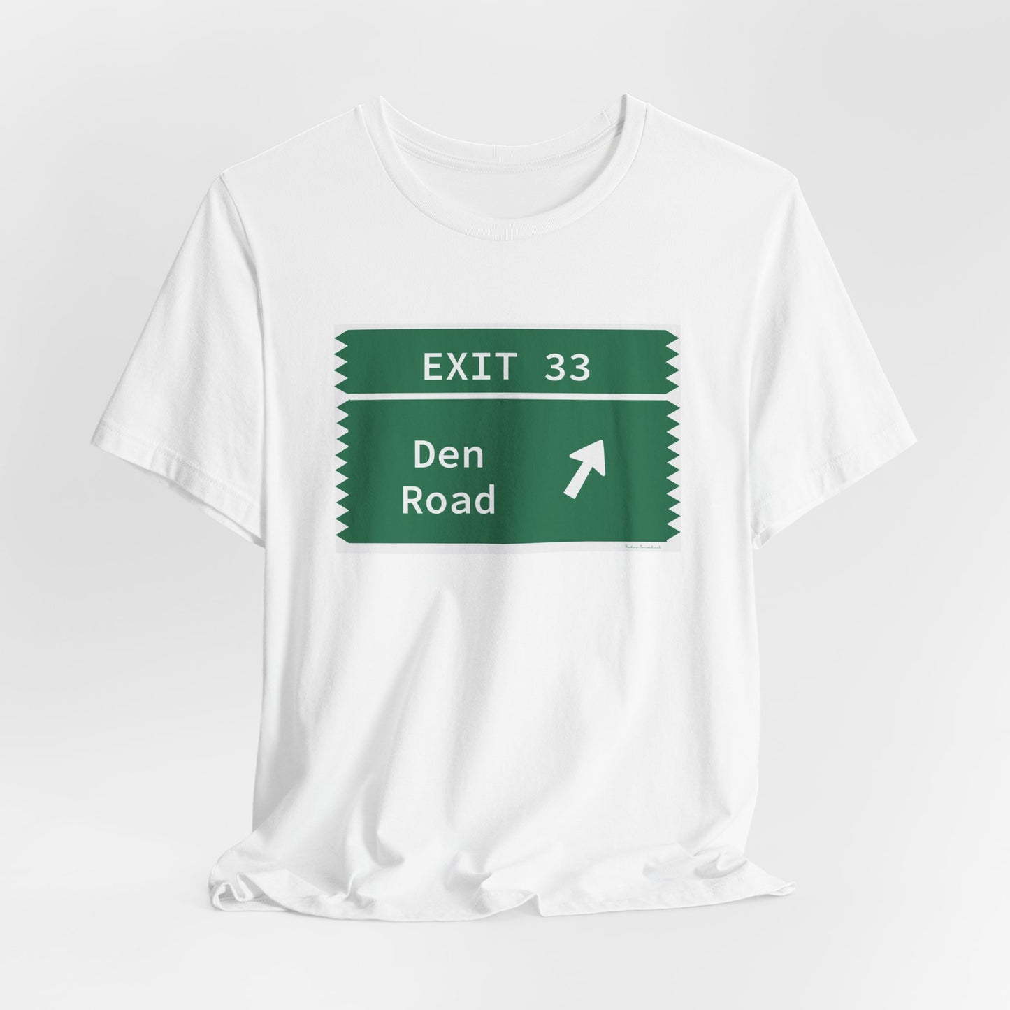 Vintage Merritt Parkway Exit 33 Sign Unisex Jersey Short Sleeve T-Shirt