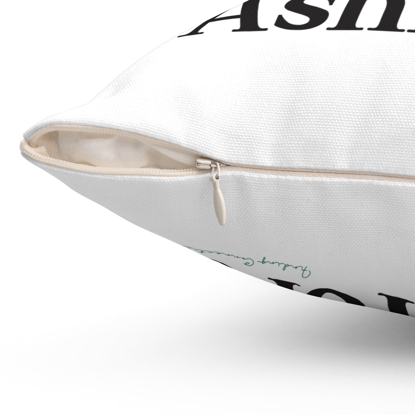 I Clover Ashford Spun Polyester Square Pillow