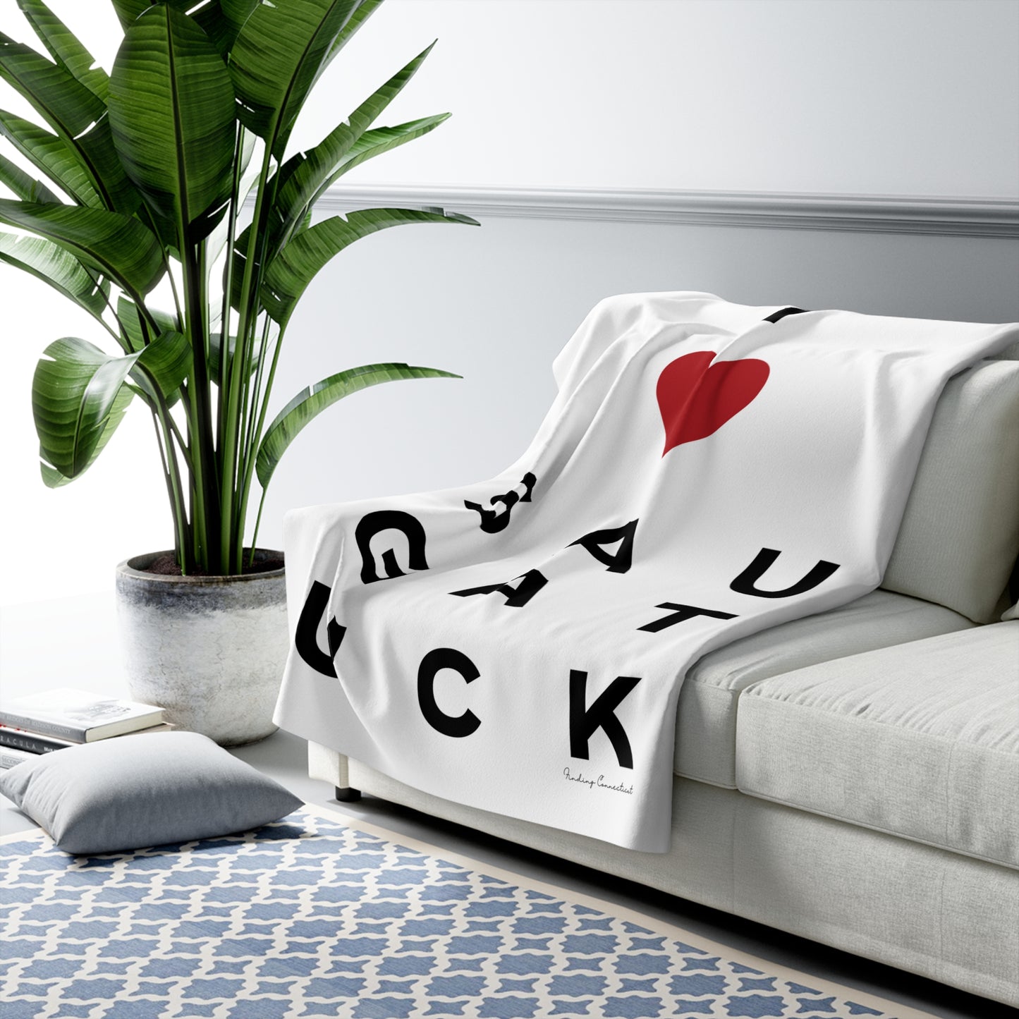 Saugatuck Vision Sherpa Fleece Blanket