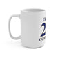 Orange 203 Connecticut Mug 15oz