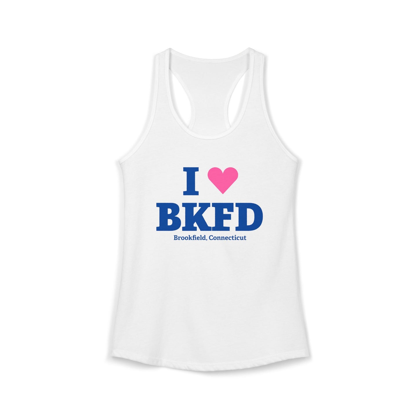 I Heart BKFD Women's Ideal Racerback Tank Top