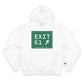 Vintage Exit 61 WCP Sign Champion Hoodie