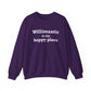 Willimantic is My Happy Place Unisex Heavy Blend™ Crewneck Sweatshirt