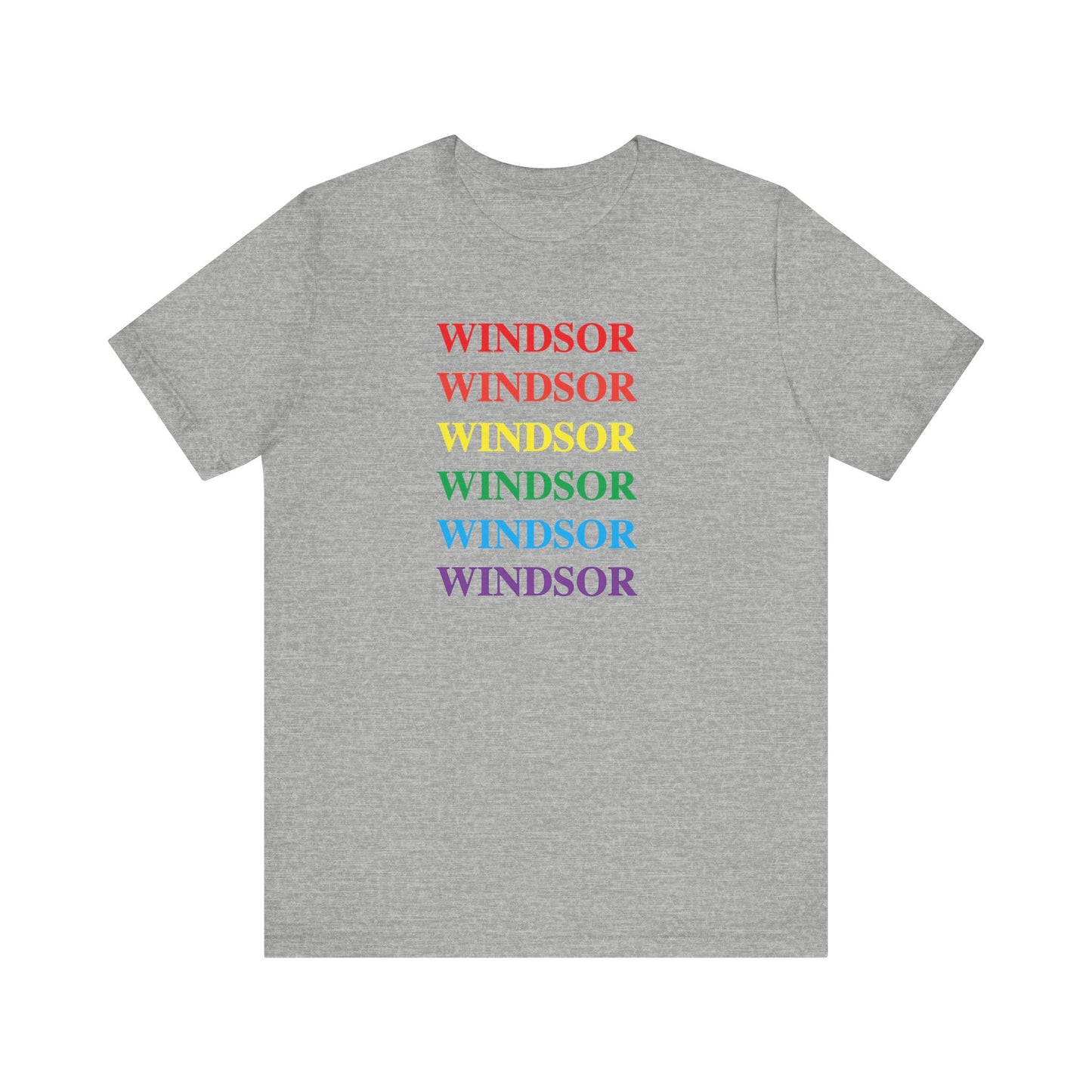 Windsor Pride Unisex Jersey Short Sleeve Tee